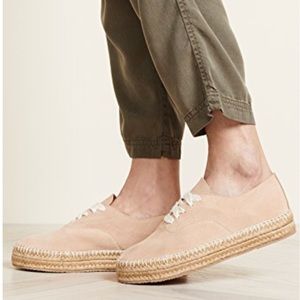 Lace Up Thick Flatform Espadrille Sneakers